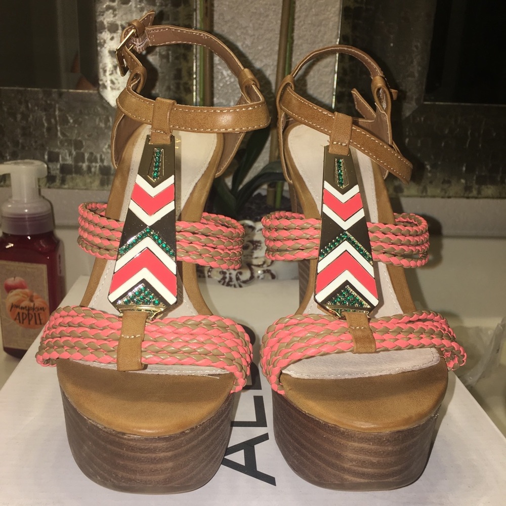 Aldo wedges; new/never worn only tried on.